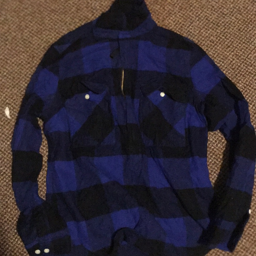 Plaid Pullover